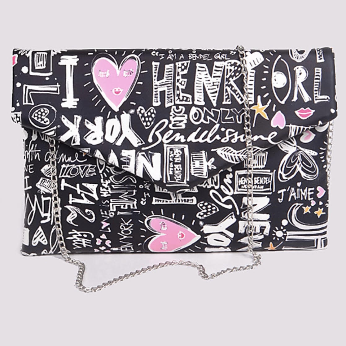 "Writings On The Wall" Handbag